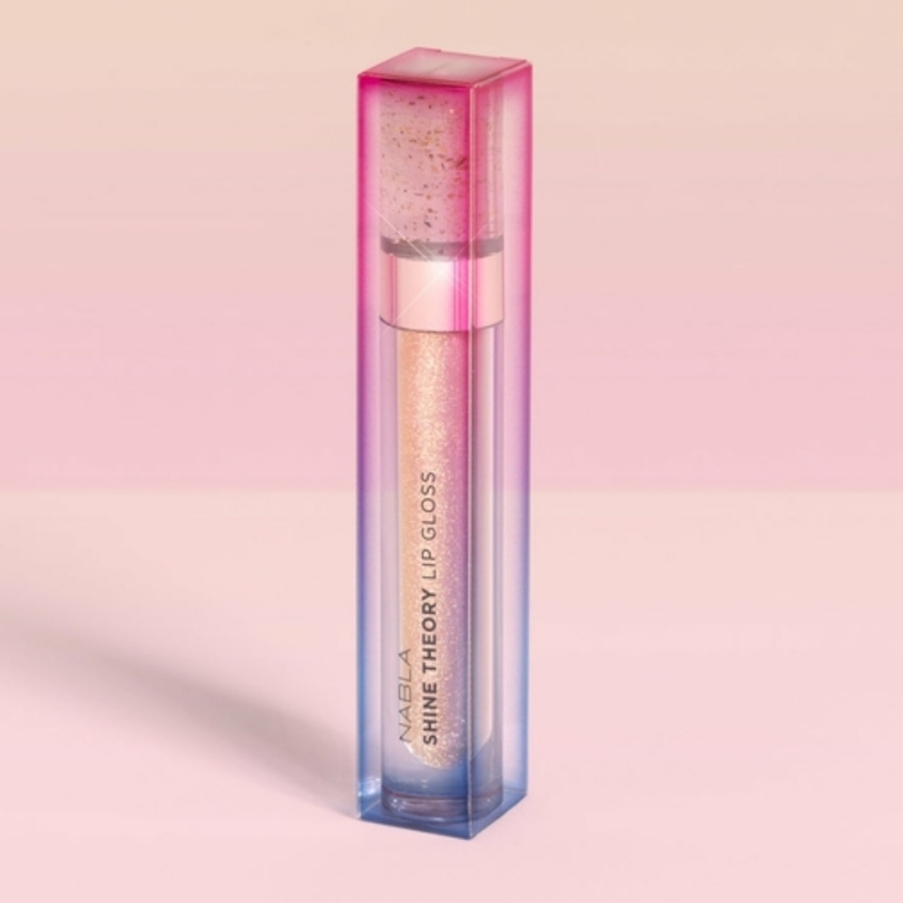 2/$40! Nabla Shine Theory Lip Gloss in Renaissance in champagne